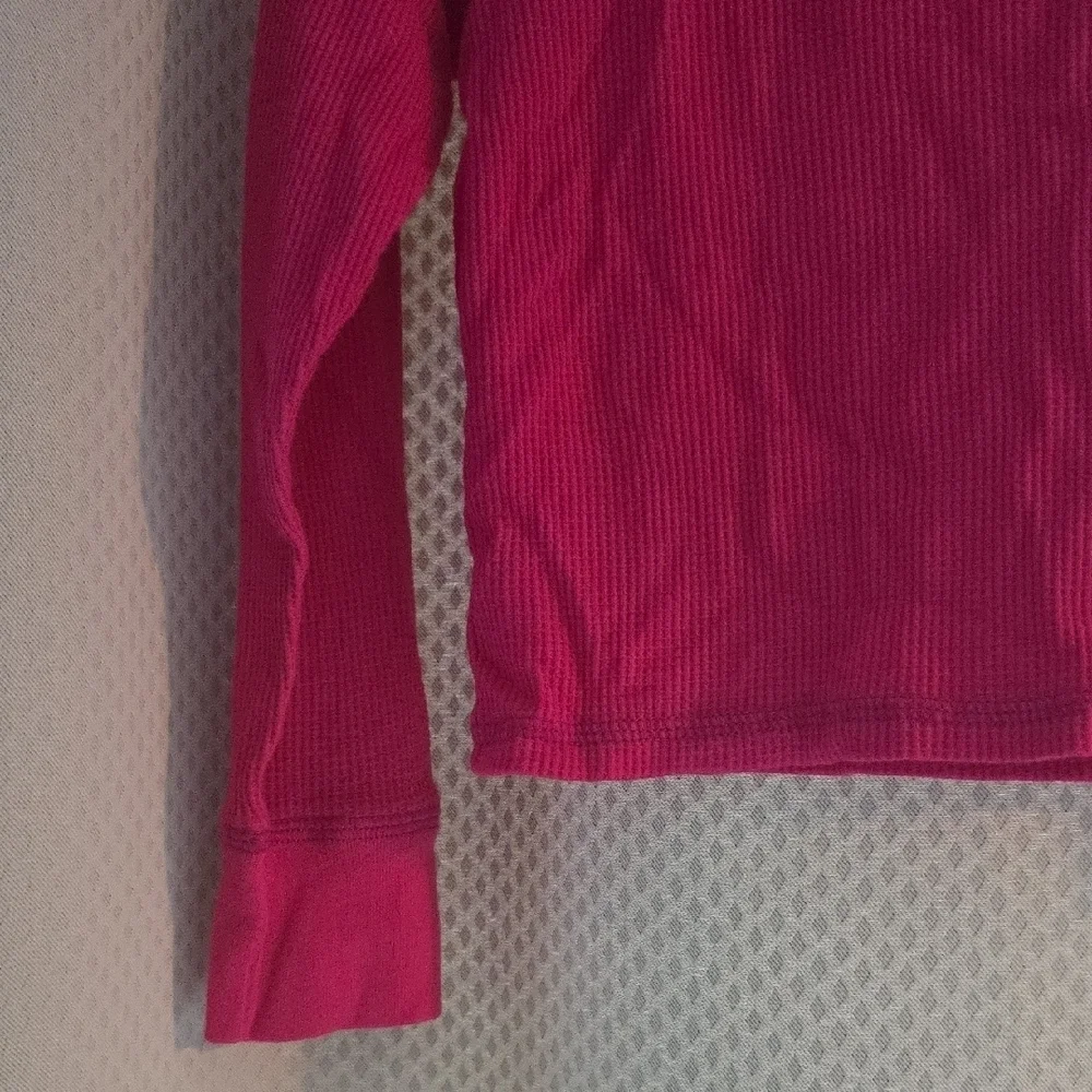Girls Gap Pink Long Sleeve Henley Top